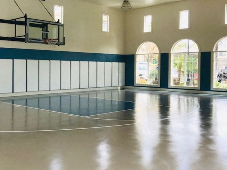 Sports Court at Amerige Pointe Apartments, Fullerton, California